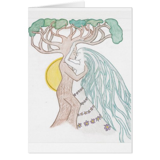 Smooching Tree couple Cards (Front)