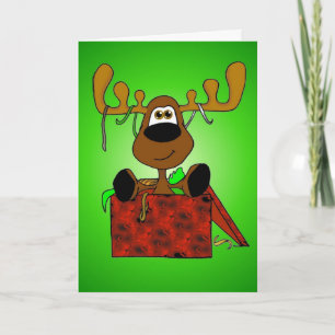 Smooshy Present Holiday Card