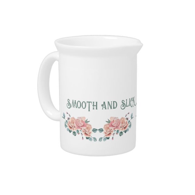 Smooth and slick my creamy milk pitcher (Left)