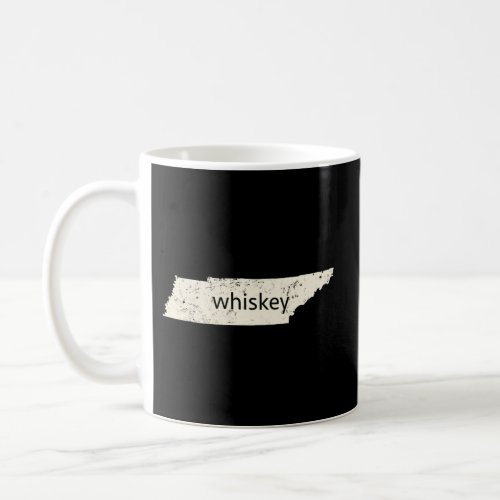 Smooth As Tennessee Whiskey State Distressed Coffee Mug