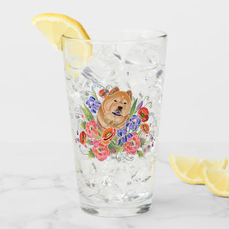 SMOOTH Chow 16 oz glass-design front & back Glass