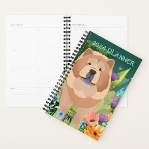 SMOOTH CHOW 2024 Daily Planner customize text