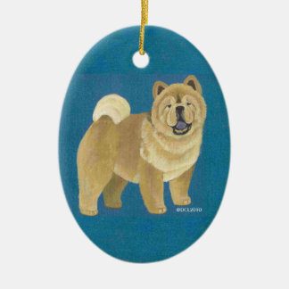Smooth Chow Ornament