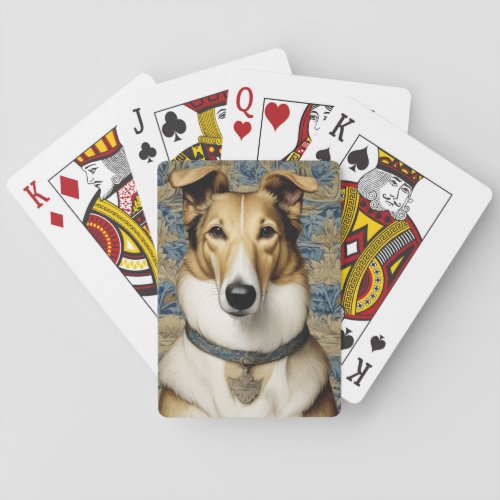Smooth Coat Collie Playing Cards 
