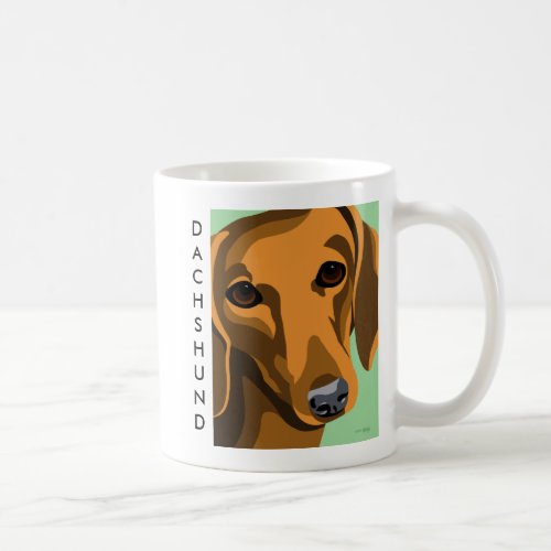 Smooth Coat Dachshund Coffee Mug