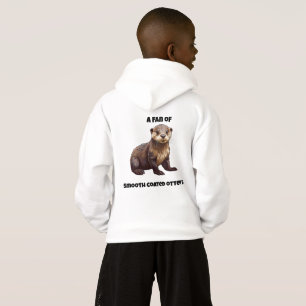 smooth coated otter pup hoodie