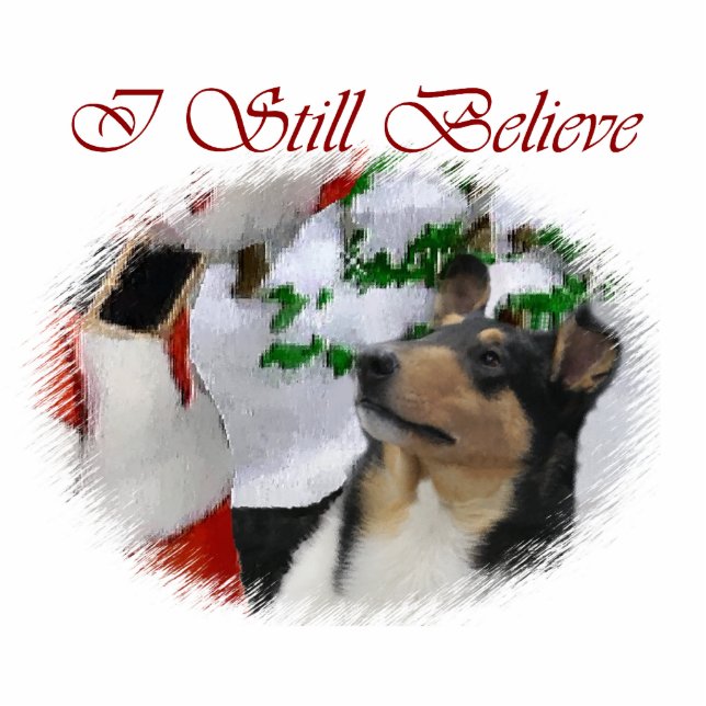 Smooth Collie Christmas Gifts Ornament (Front)