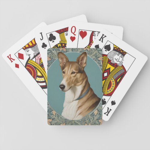 Smooth Collie Playing Cards