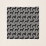 Smooth Collie Silhouettes Pattern Scarf<br><div class="desc">Smooth Collie Lover's Scarf</div>