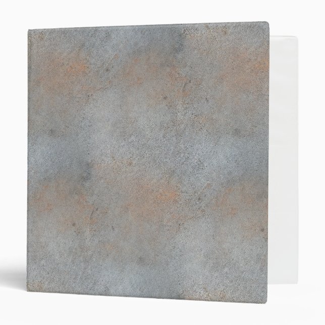 Smooth Concrete Cement With Clay Image 3 Ring Binder (Front/Inside)