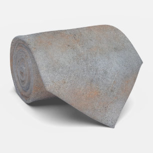 Smooth Concrete Cement With Clay Image Neck Tie