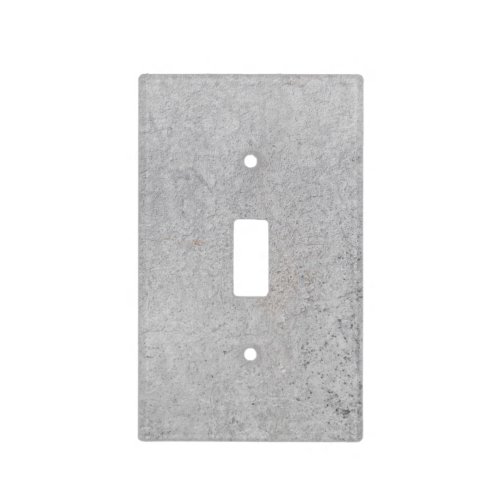 SMOOTH CONCRETE TEXURE LIGHT SWITCH COVER