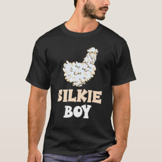 Smooth Cuddly Bird Silky Chicken Silkie Boy Silkie T-Shirt
