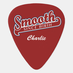 SMOOTH custom name guitar pick