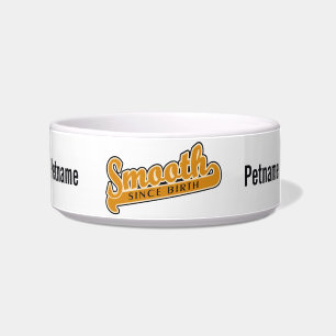 SMOOTH custom pet bowls