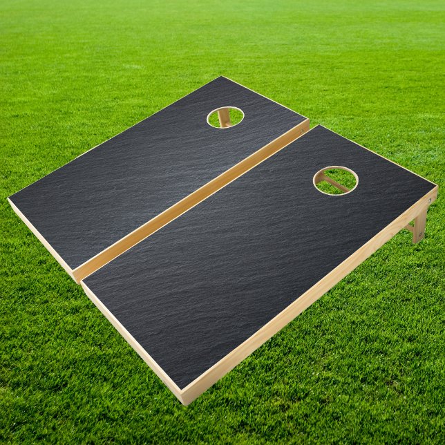 Smooth Dark Granite Stone  Cornhole Set (Creator Uploaded)