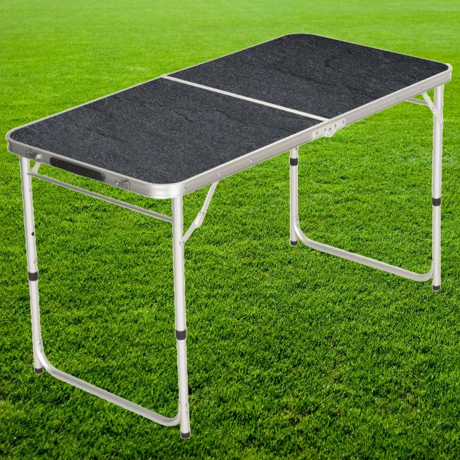 Smooth Dark Granite Stone Tailgate Beer Pong Table (Creator Uploaded)