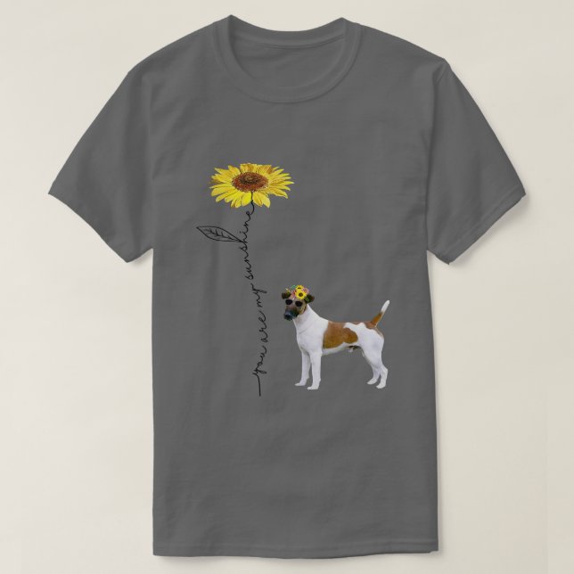 Smooth Fo Terrier, my friends, my sunshine  T-Shirt (Design Front)