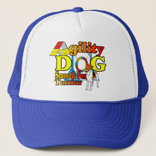 Smooth_Fox_Terrier_Agility Trucker Hat