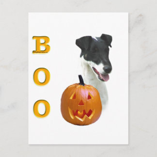 Smooth Fox Terrier Boo Postcard
