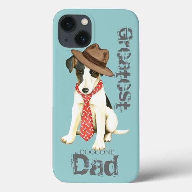 Smooth Fox Terrier Dad Case-Mate iPhone Case (Back)