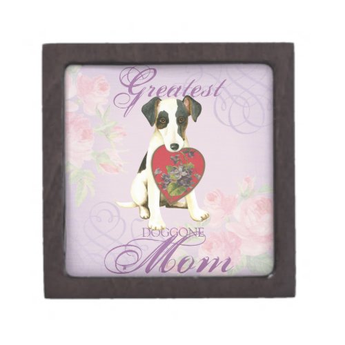 Smooth Fox Terrier Heart Mom Gift Box