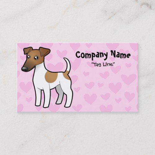 Smooth Fox Terrier Love Business Card