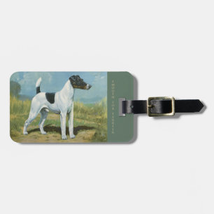 Smooth Fox Terrier Luggage Tag