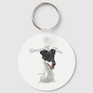 Smooth Fox Terrier Mom 2 Keychain