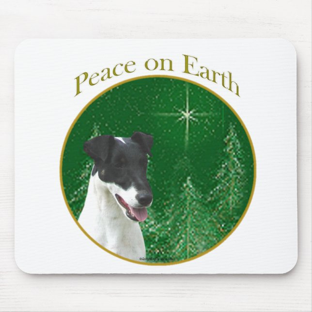 Smooth Fox Terrier Peace Mouse Pad (Front)