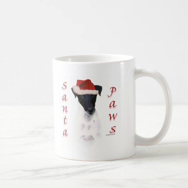 Smooth Fox Terrier Santa Paws Coffee Mug (Right)