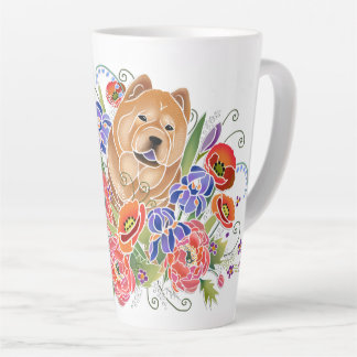 SMOOTH GARDEN PATH  smooth chow latte mug