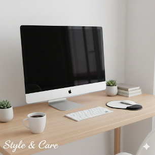 Smooth Gel Mouse Pad in Classic Off White