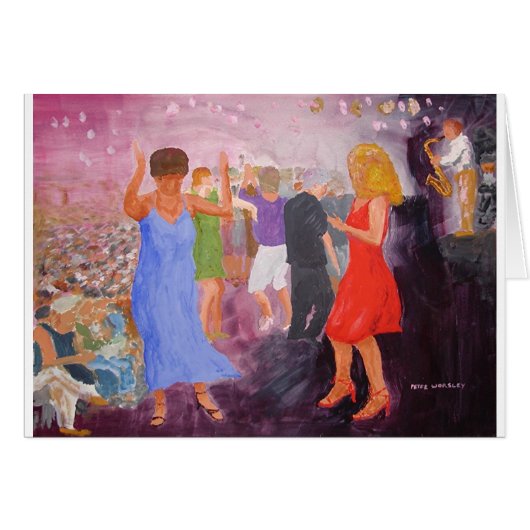 Smooth Jazz Festival Cards (Front Horizontal)