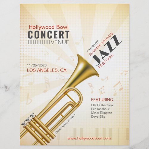 Smooth JazzMusic Event Flyer