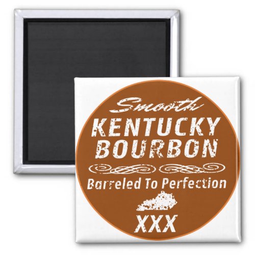 Smooth Kentucky Bourbon Magnet