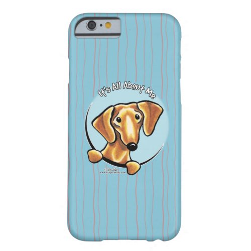 Smooth Red Dachshund IAAM Barely There iPhone 6 Case