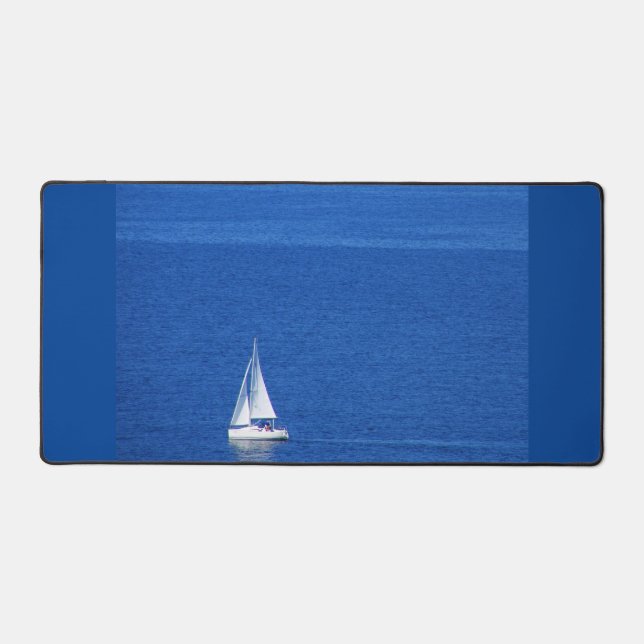 Smooth Sailing Desk Mat (Front)