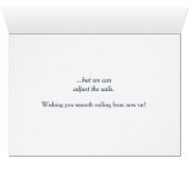 Smooth Sailing Encouragement Cards (Inside Horizontal (Bottom))