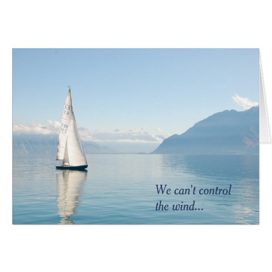 Smooth Sailing Encouragement Cards (Front Horizontal)