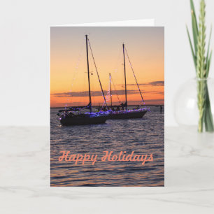 Smooth Sailing Holidays Holiday Card