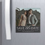 Smooth Script | Photo Save the Date Magnet