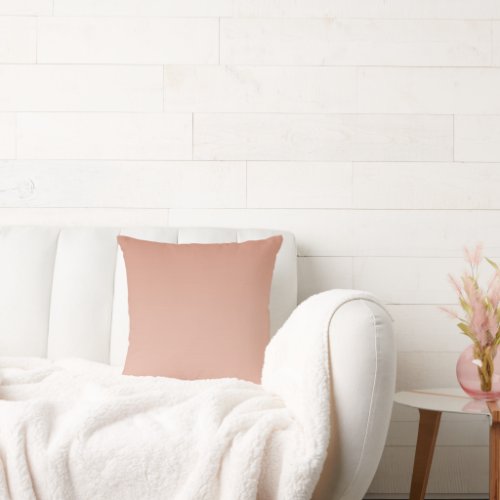 Smooth Skin Gradient Throw Pillow