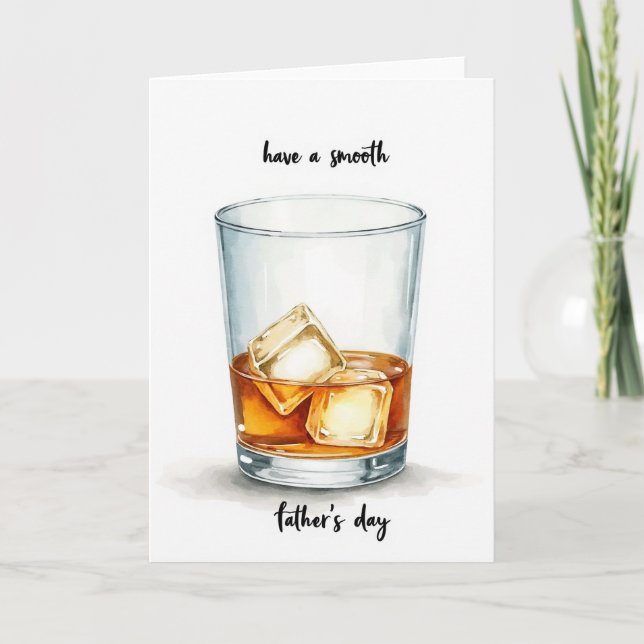 Smooth Spirits Fathers Day Card (Front)