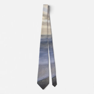 Smooth Waves At Cocoa Pier Neck Tie