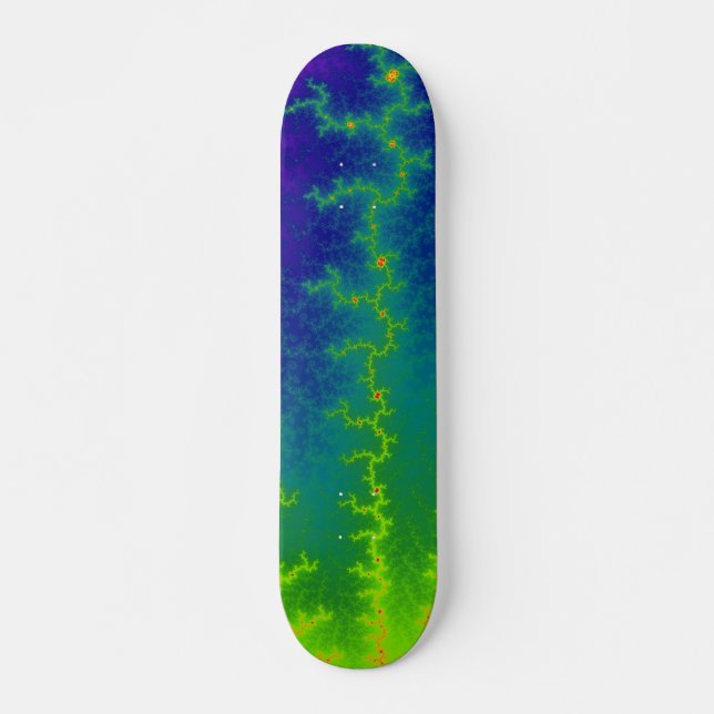 Smooth Zigzag Skateboard Deck (Front)