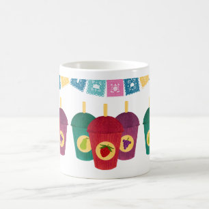 Smoothie Bliss: Avocado, Strawberry & Grapes Coffee Mug