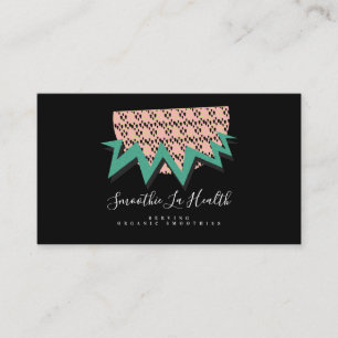 Smoothie Milk Shake Fruit Pop Watermelon Business Card