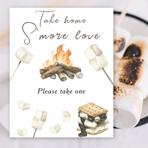 S'more Birthday  - Please take one Poster