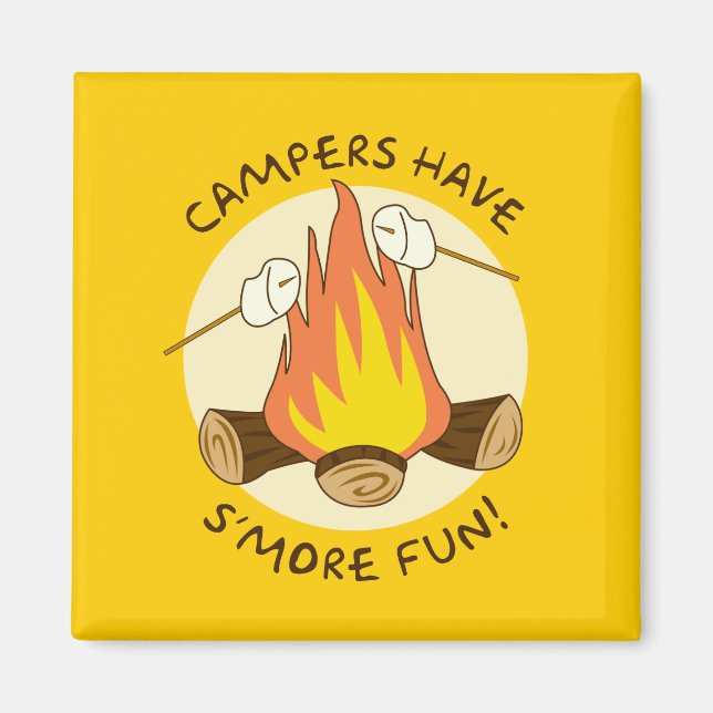 S'more Fun Magnet (Front)